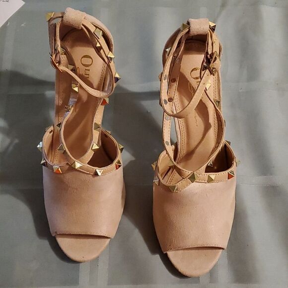 OLIVIA Jaymes  Renee Heel Sandal - Picture 1 of 8